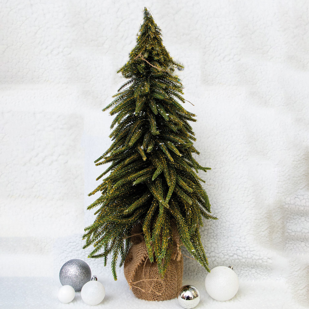 St Helens Gold Finish Decorative Christmas Tree 52cm Image 4