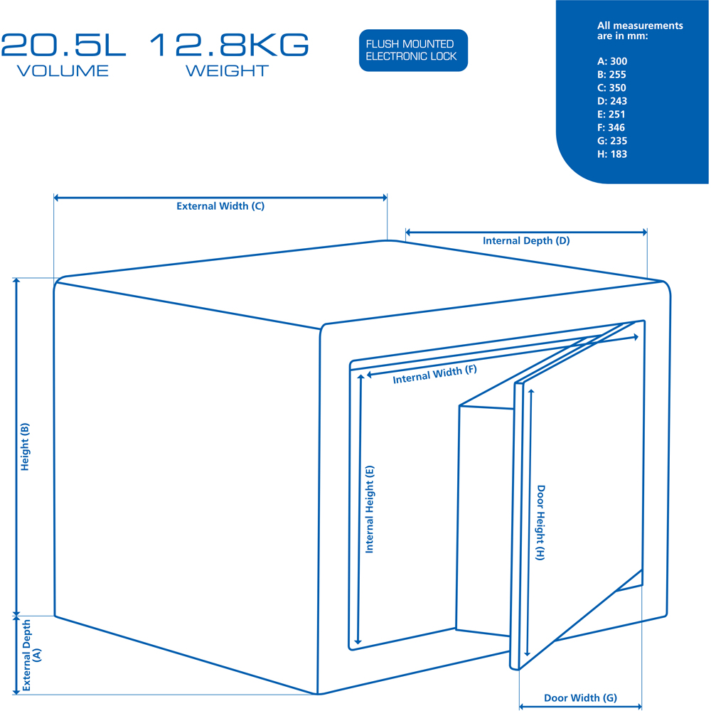 Burg-Wachter PS 120 K Pure Safe Image 8