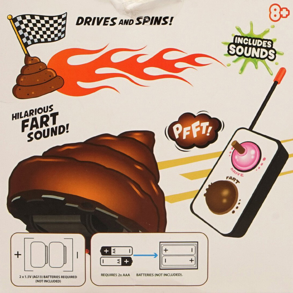 Fart and Furious Remote Control Poo Image 6