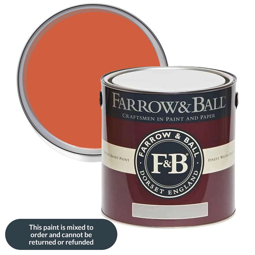 Farrow & Ball Interior Wood and Metal 268 Charlotte's Locks Flat Eggshell Paint 2.5L Image 1