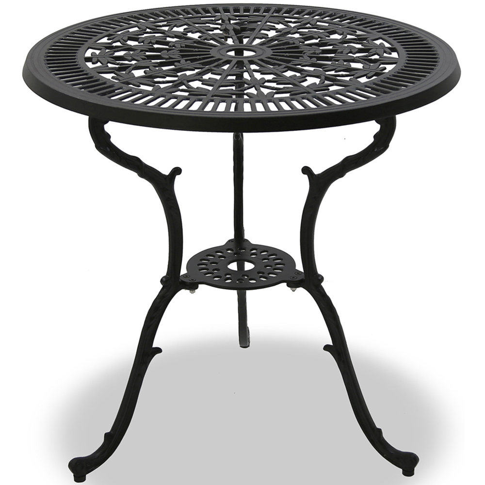 Centurion Supports Tabreez Aluminium 2 Seater Lounge Set Black Image 5