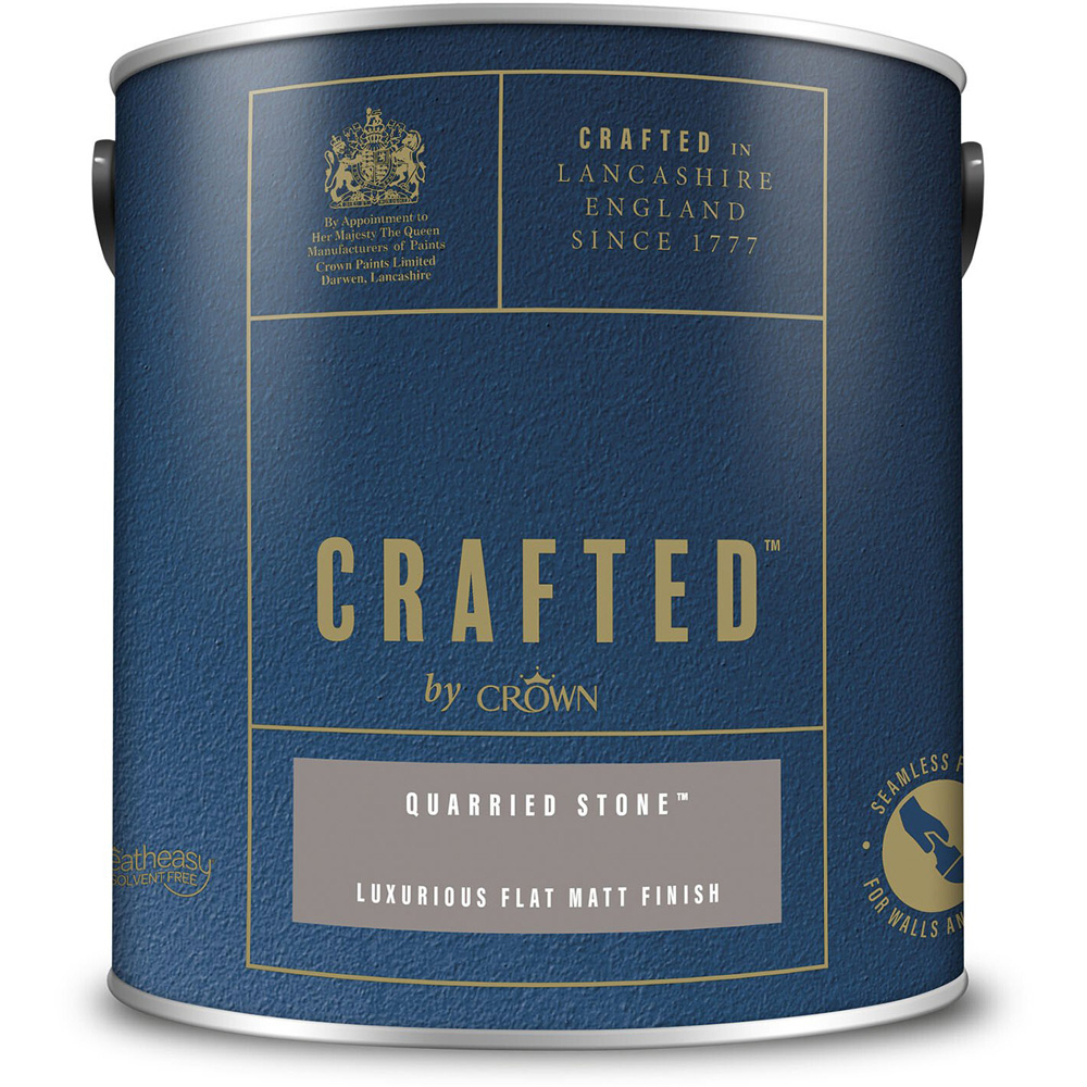 Crafted Flat Matt Paint 2.5L - Quarried Stone Image 2