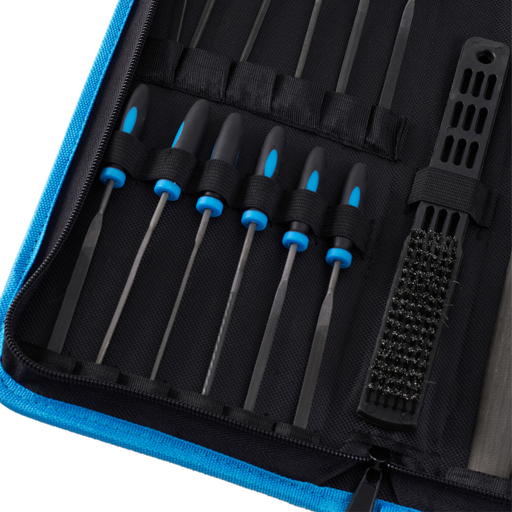 Living and Home Metal File Set for Craftsmanship and DIY 17 Piece Image 5