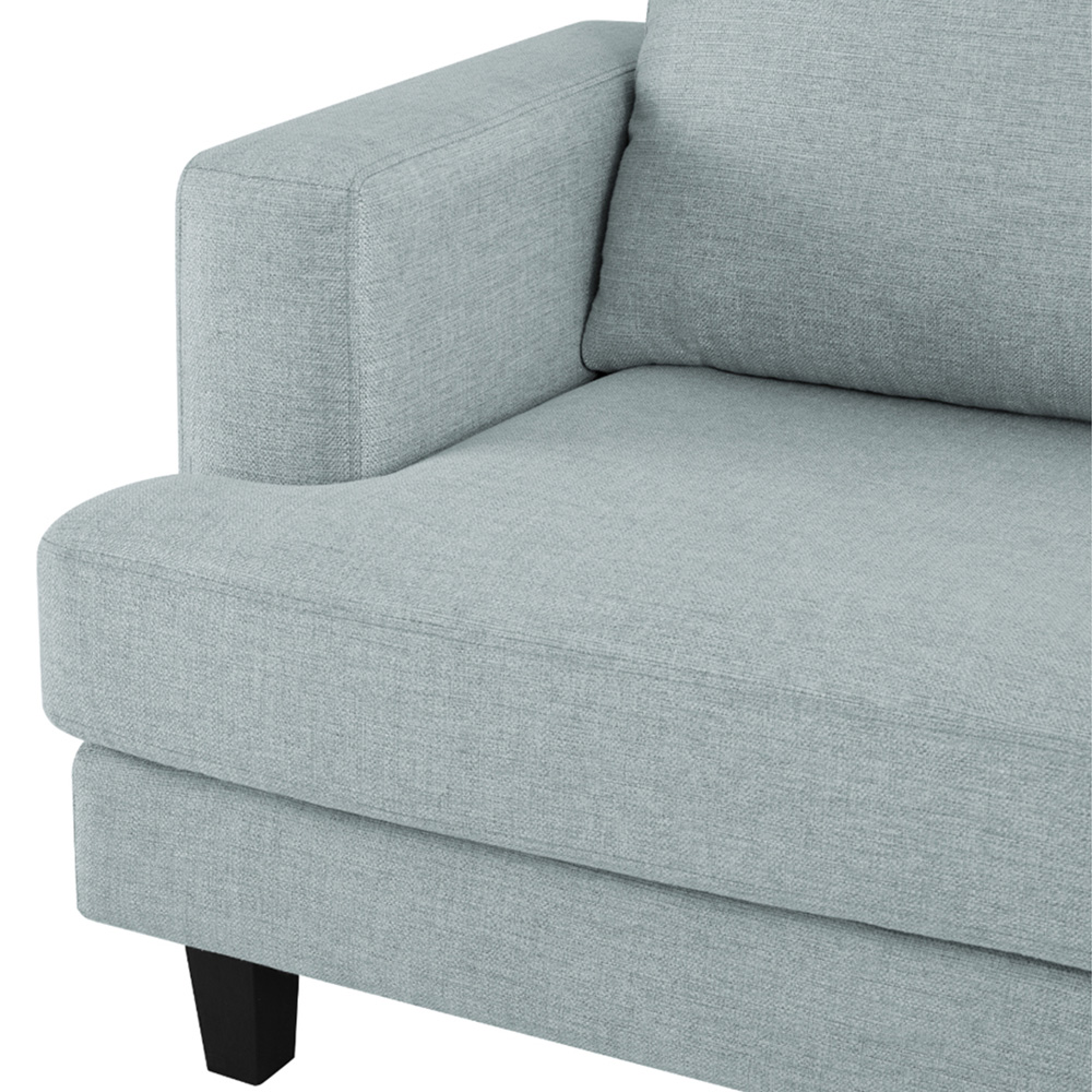 Home Detail Dale 3 Seater Pale Blue Linen Sofa Image 6