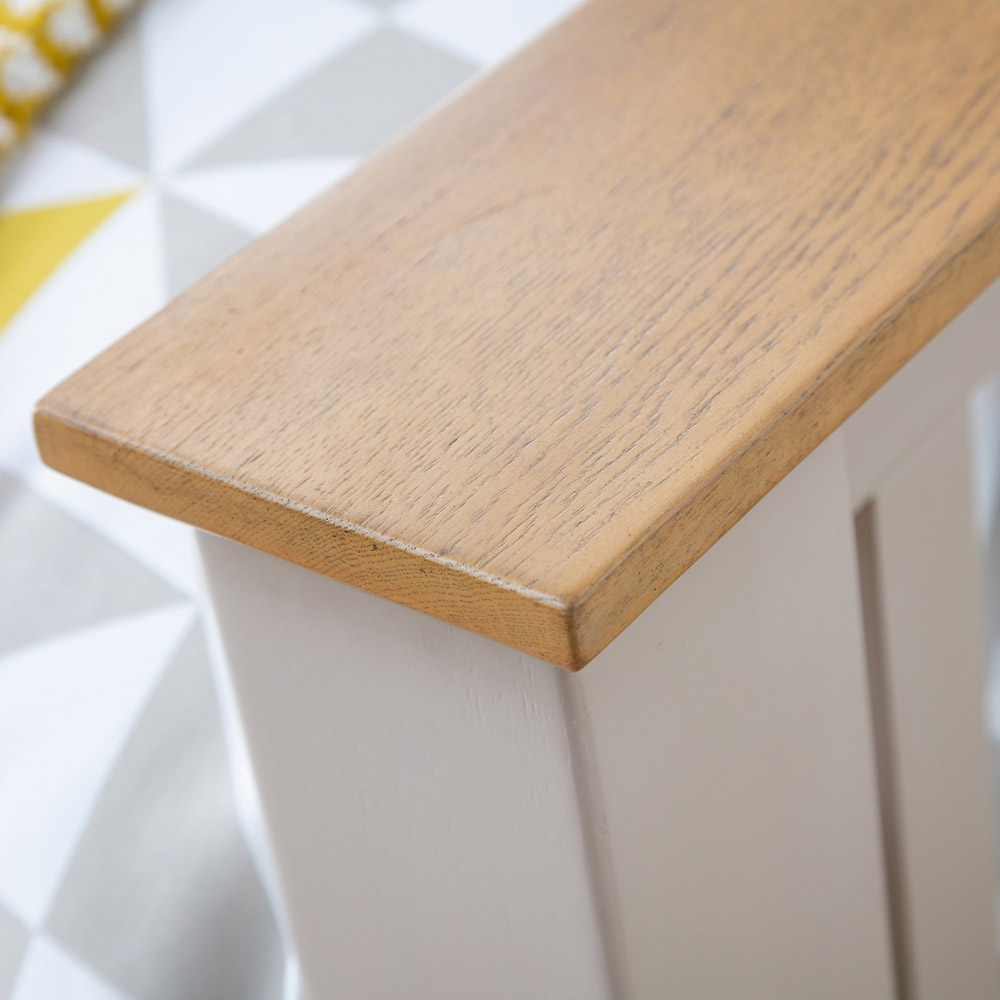 Julian Bowen Richmond King Size Elephant Grey High Foot End Bed Frame Image 7