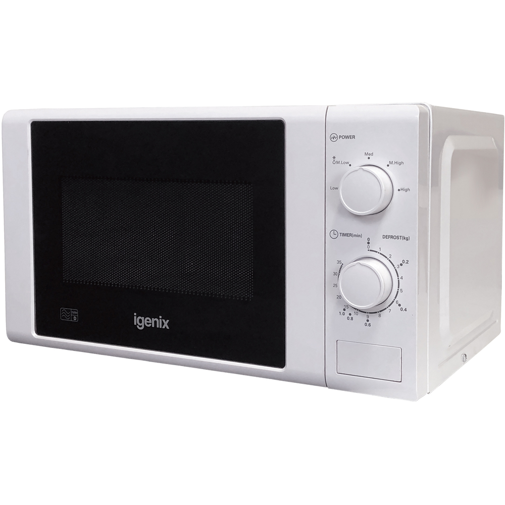 Igenix IGPK30 White 20L Microwave with 2 Slice Toaster and 1.7L Kettle Set Image 4