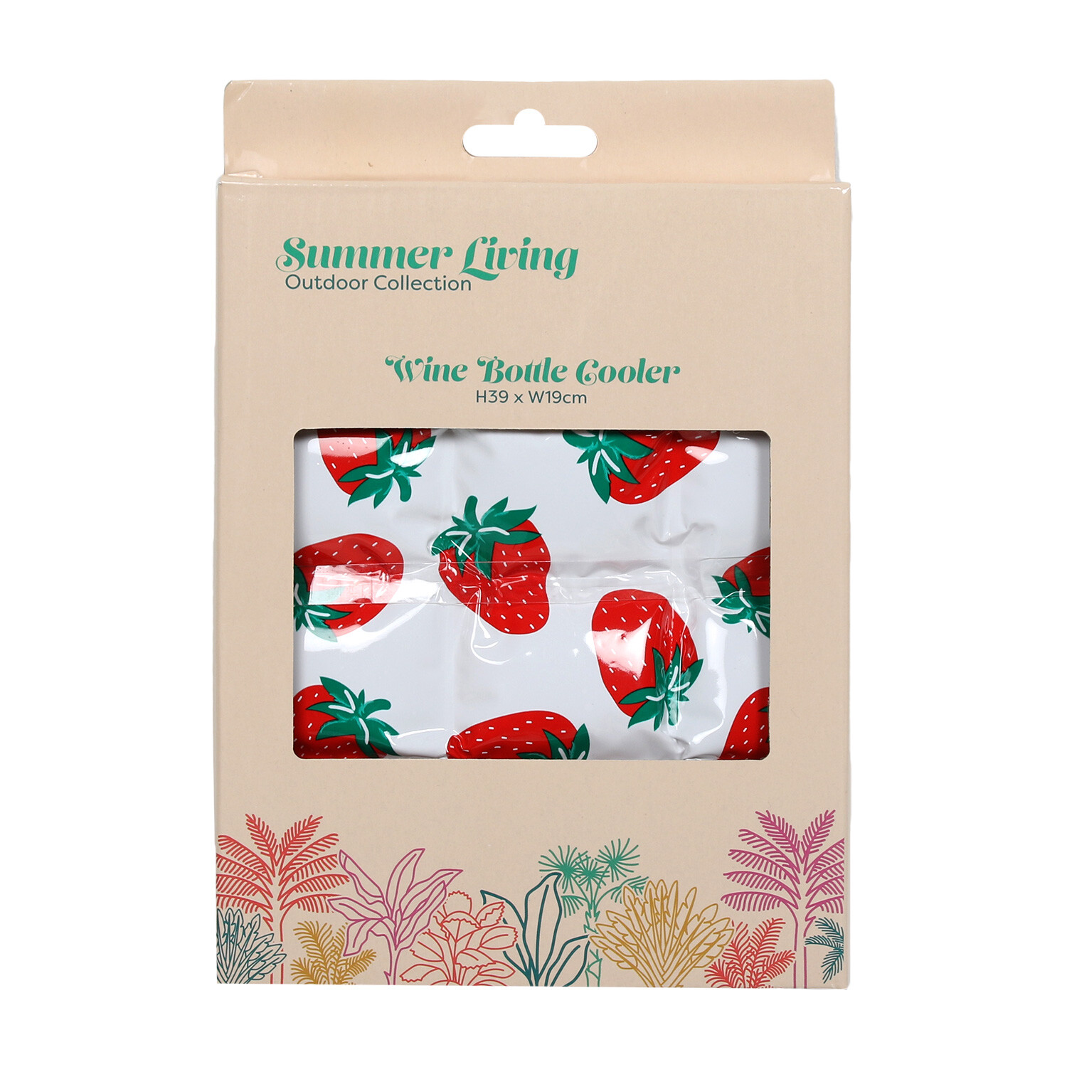 Wine Bottle Cooler - White Image 2