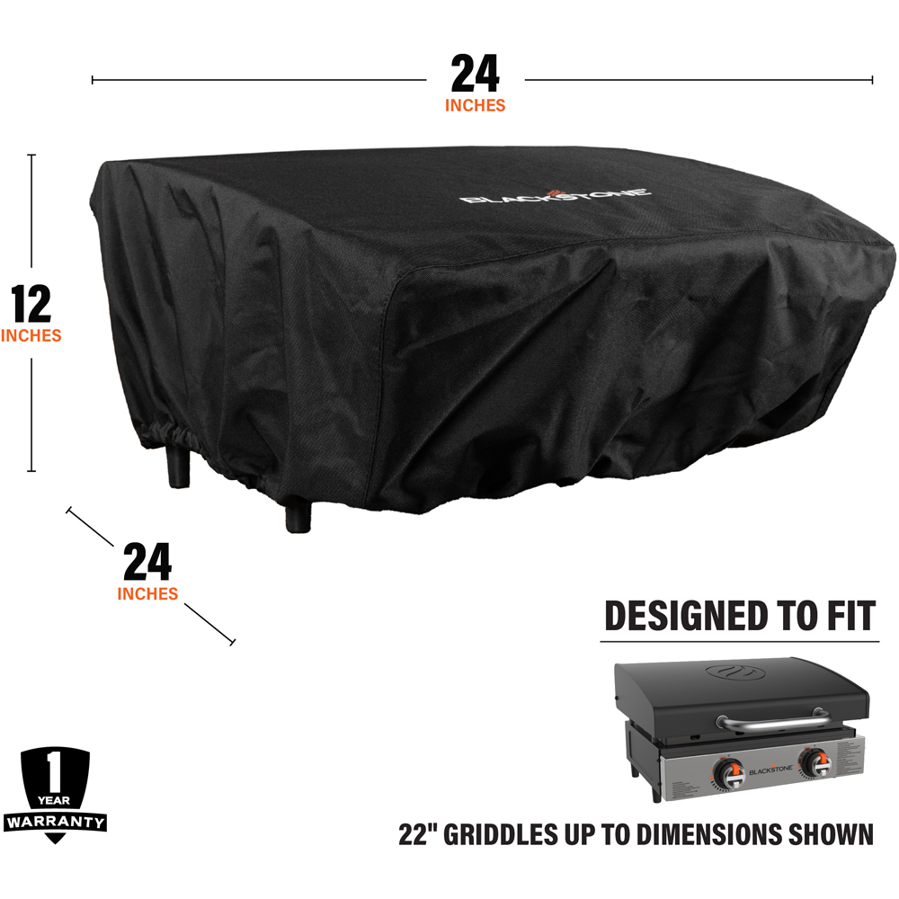 Blackstone Weatherproof Tabletop Griddle Hood Cover 22 inch Image 7