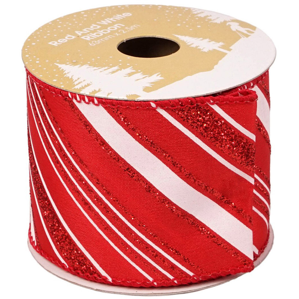 Red and White Ribbon - Red Image 5