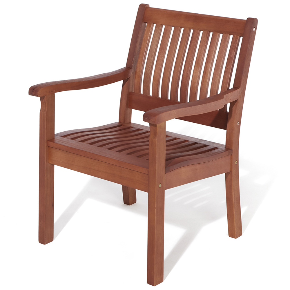 Rowlinson Willington 4 Seater Square Dining Set Image 3