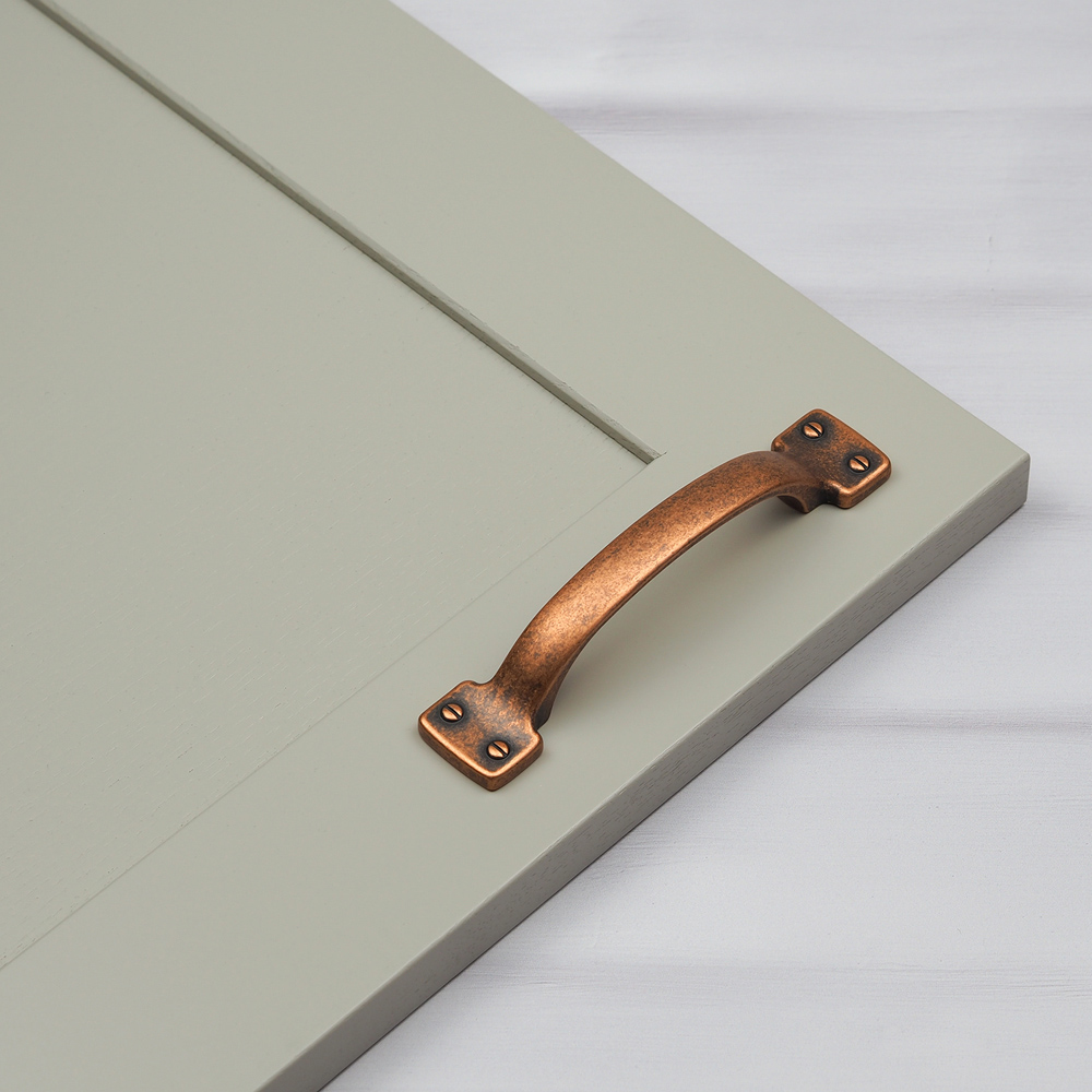 Handle & Home Antique Copper D Handle 96mm Image 4
