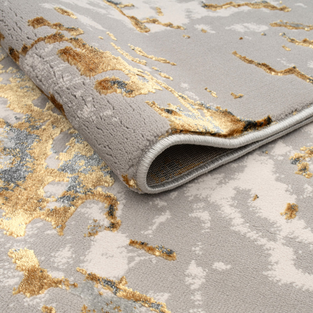 Smart Home Rugs Smart Living Sunset Ochre Carved Rug 160 x 230cm | Homebase