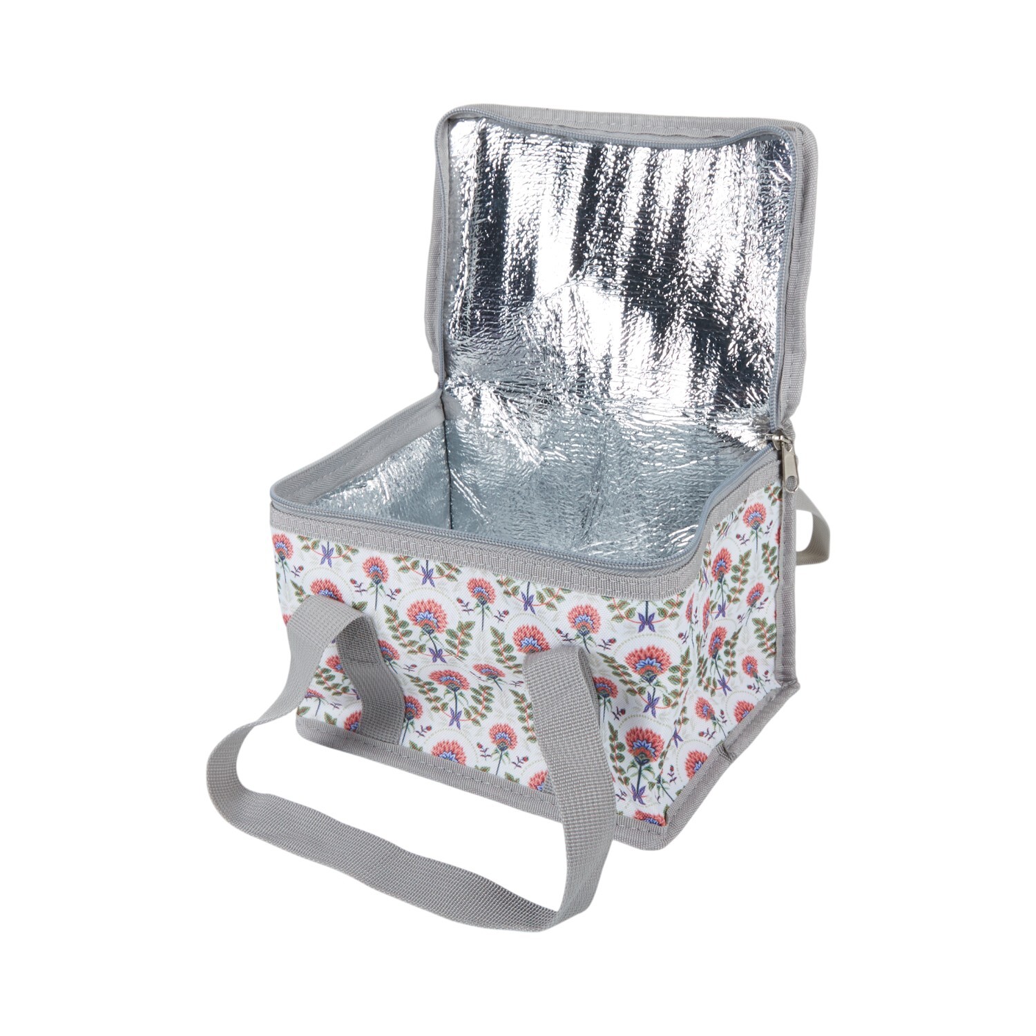 Insulated Florals Lunch Bag Image 12