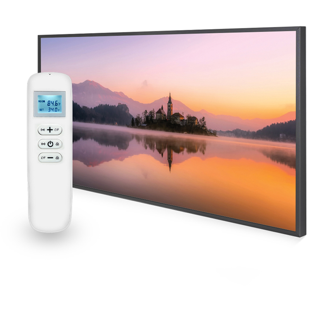 Mirrorstone Nexus Dreamy Lake Image Wi-Fi Infrared Heating Panel 580W 595 x 995mm Image 3