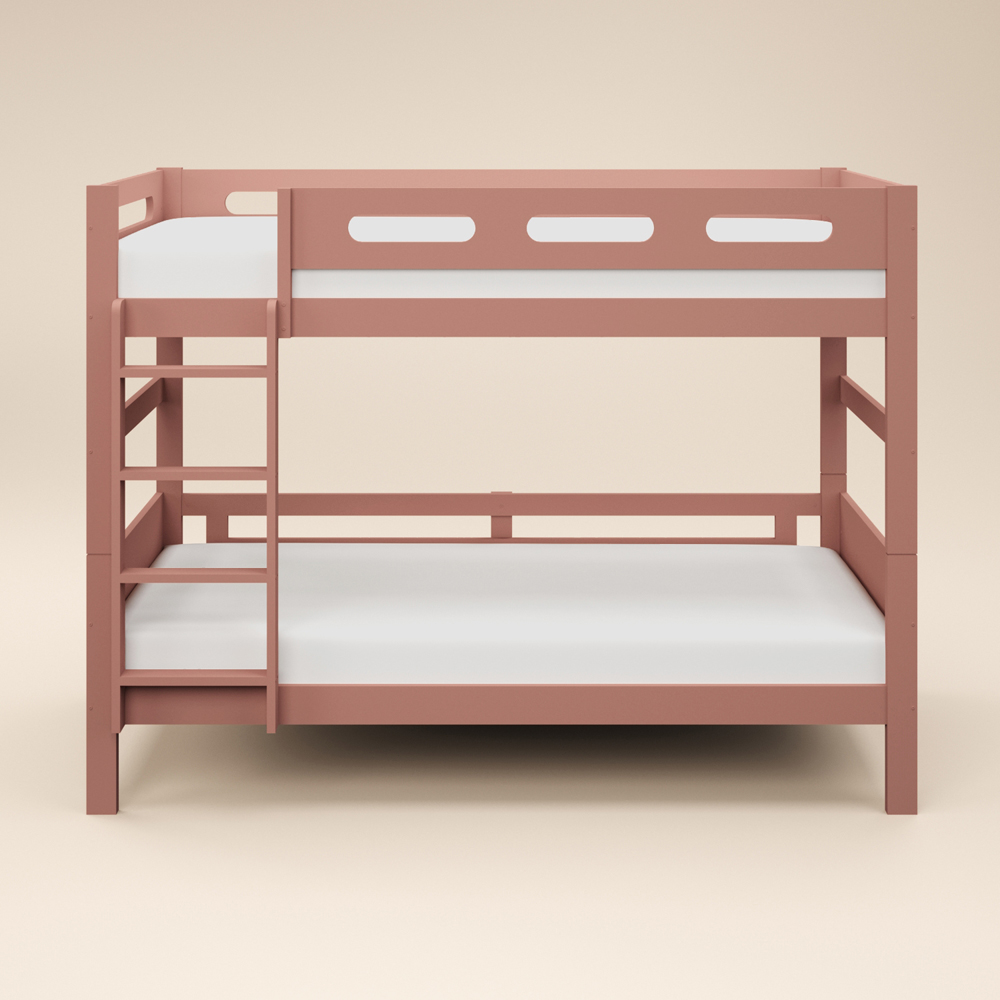 Flair Elijah Pink Detachable Wooden Bunk Bed Image 3