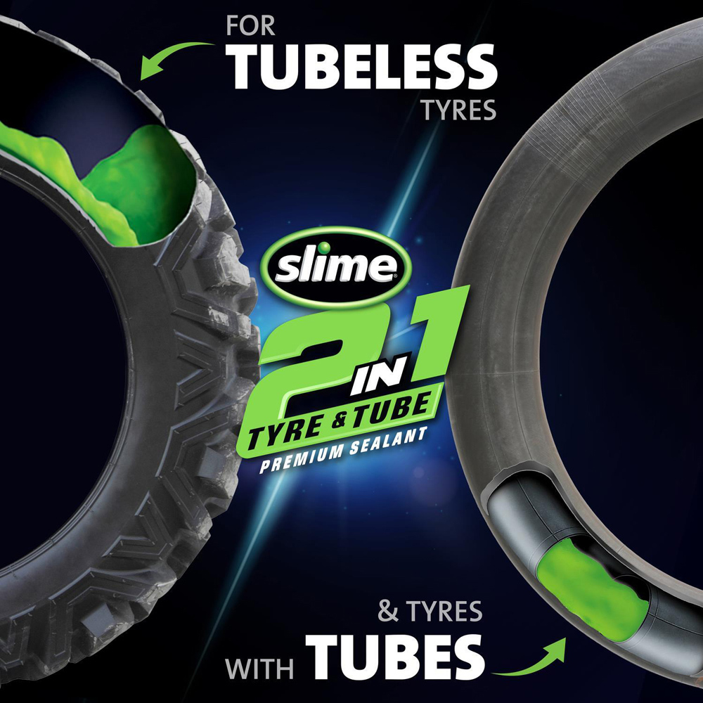 Slime 2-in-1 Premium Tyre and Tube Sealant 3.8L Image 6