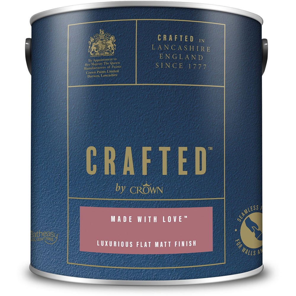 Crafted Flat Matt Paint 2.5L - Made with Love Image 2