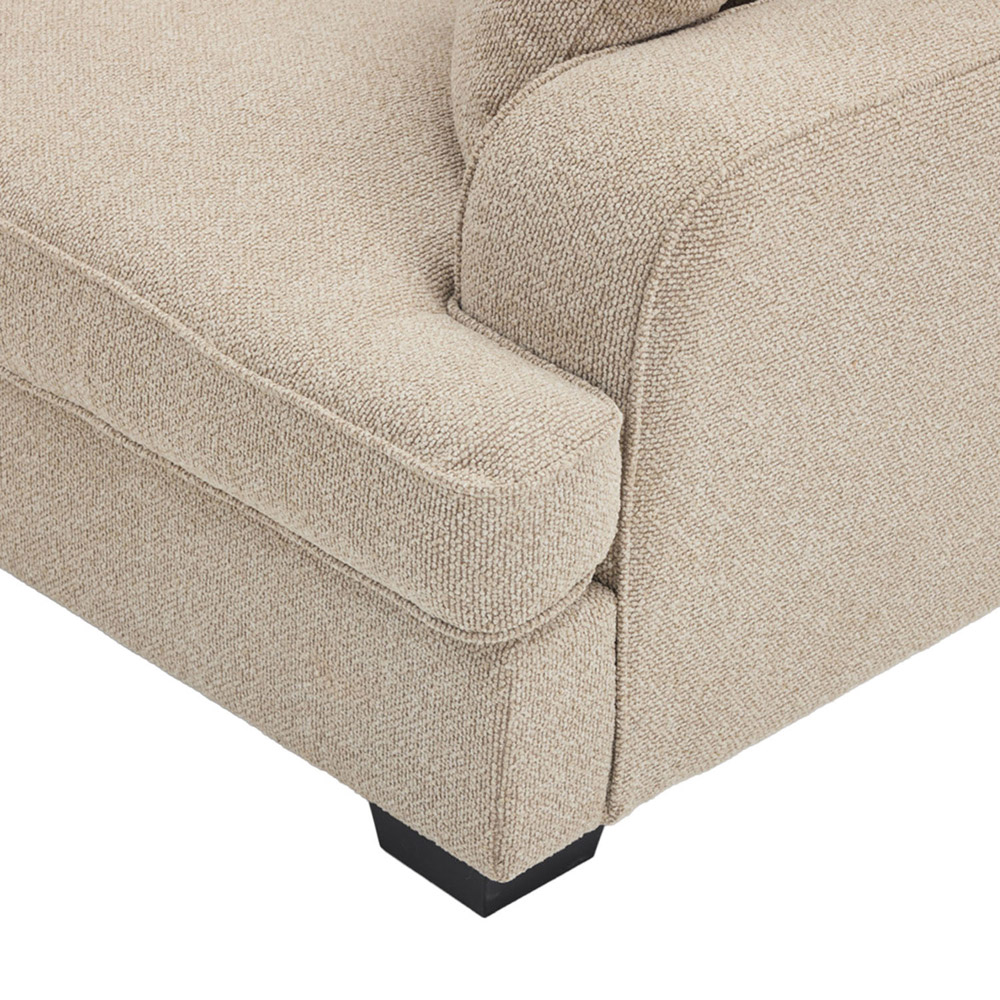 Chester L-Shaped Corner Sofa Beige Image 8