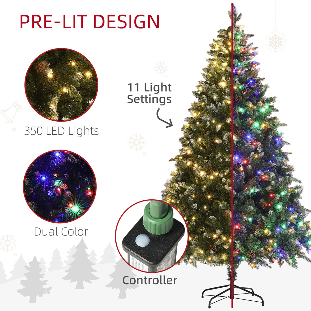 Everglow Pre-Lit Artificial Christmas Tree with Remote 6ft Image 5