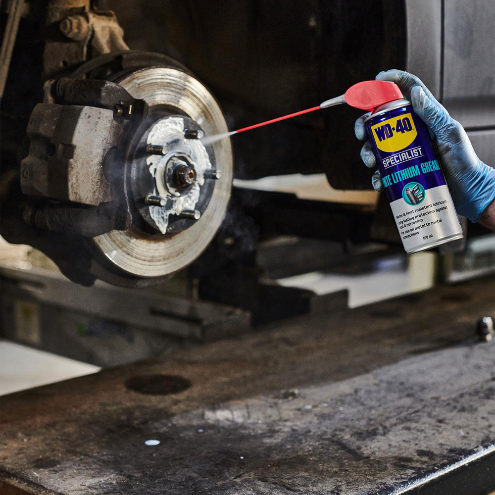WD-40 Specialist All-Weather Protection White Lithium Grease Spray 400ml 2 Pack Image 6
