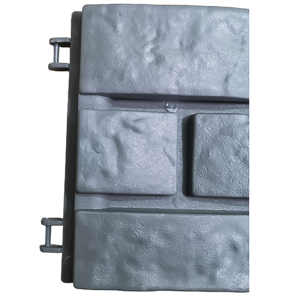 Samuel Alexander Grey Brick Effect 4 x 6 Pack Garden Edging Decorative Border Image 4