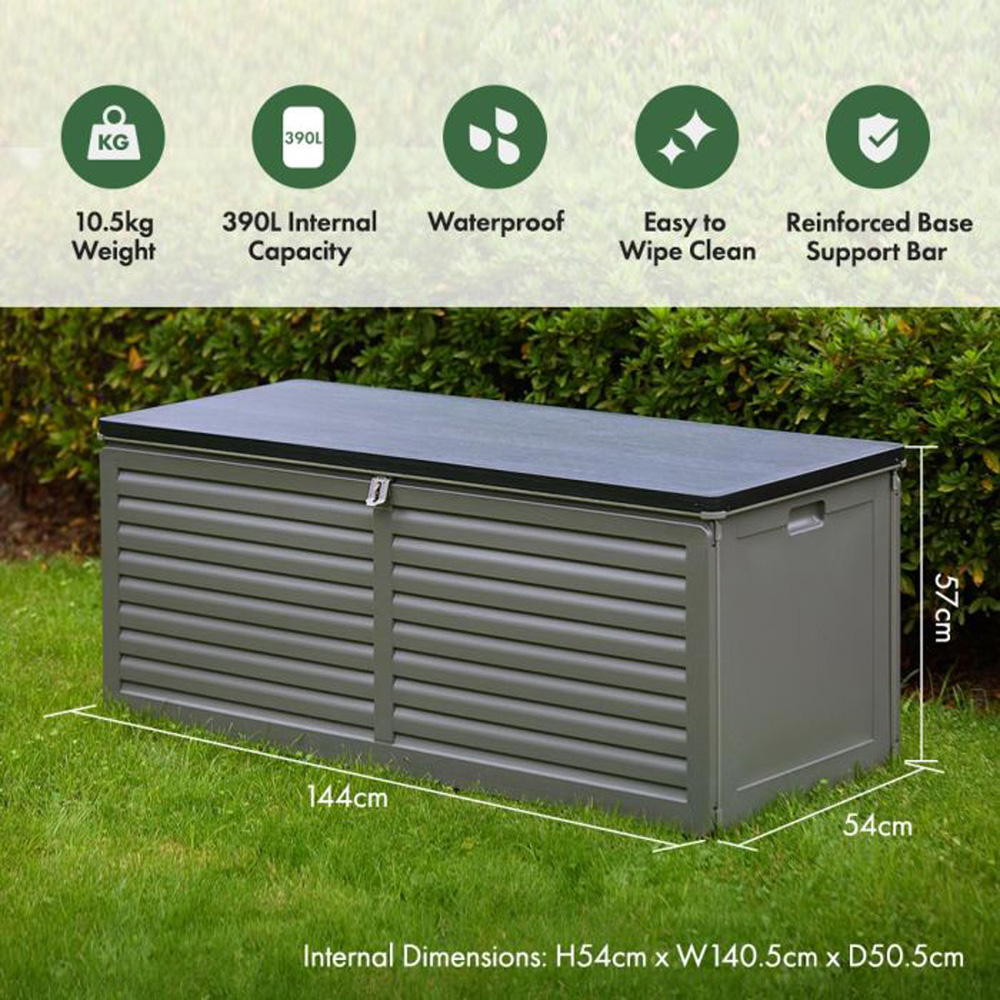 VonHaus 390L Plastic Storage Box Image 7
