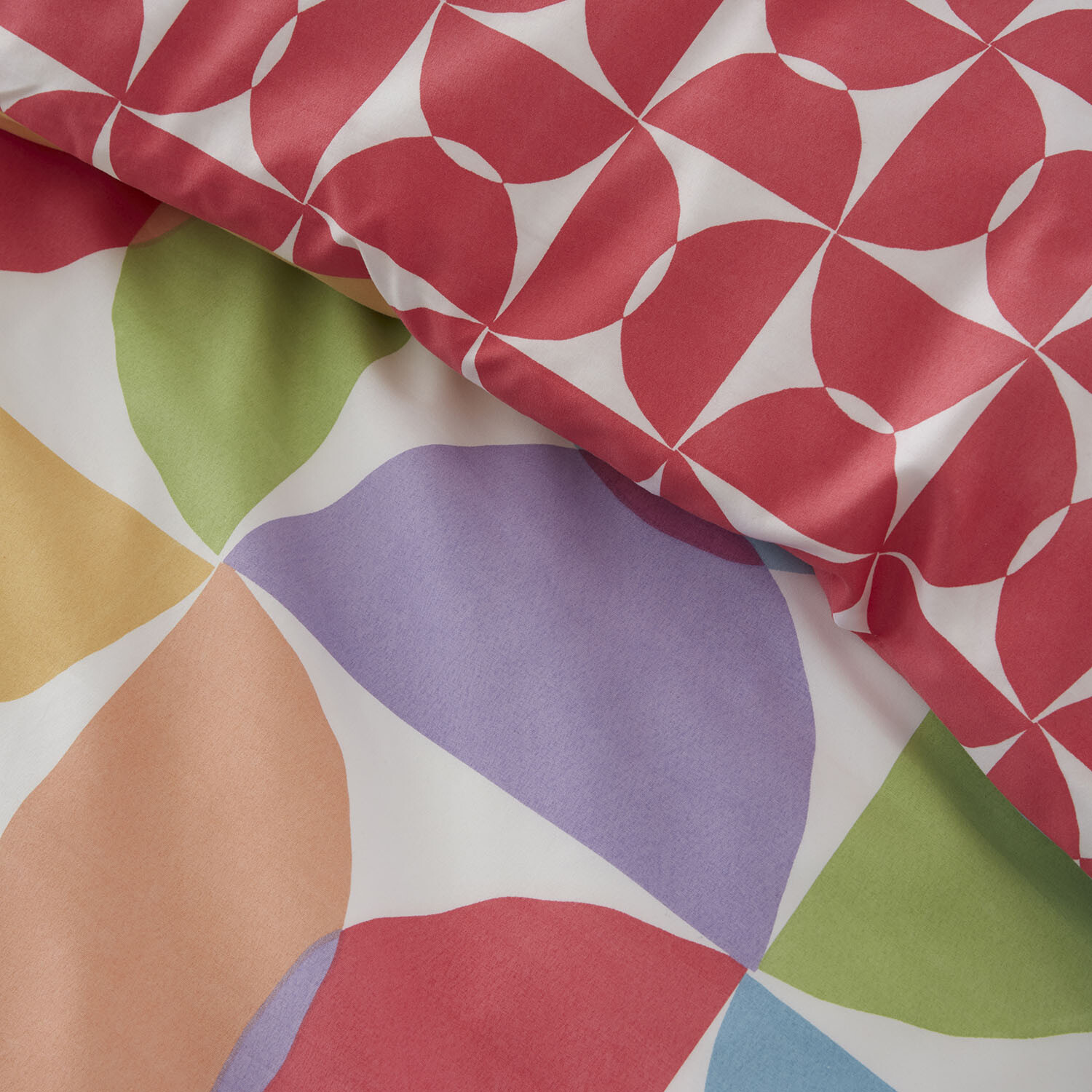 Calypso Geo Duvet Set - Multicolour / Double Image 4