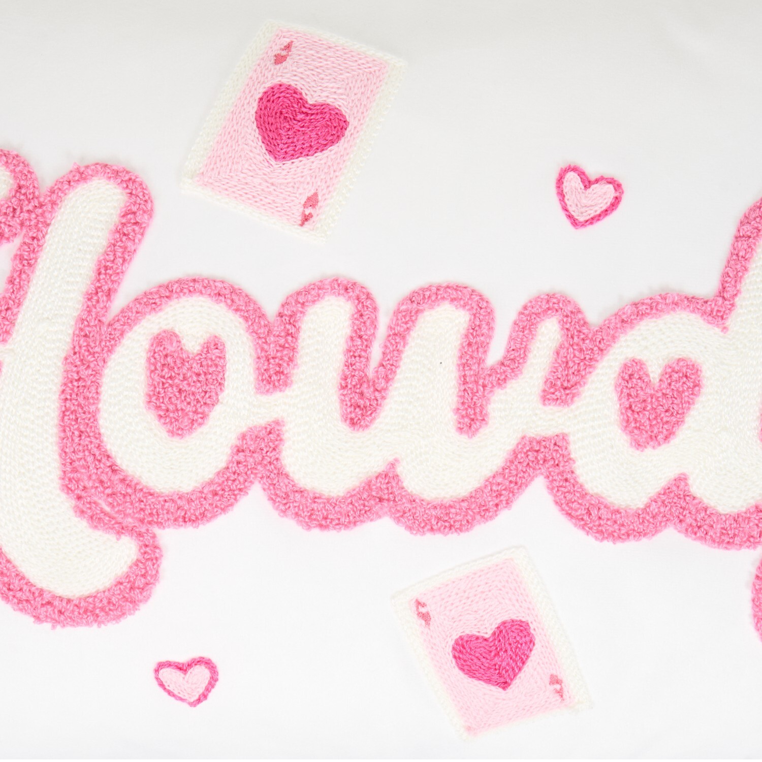 Howdy Tufted Cushion Pink Image 2