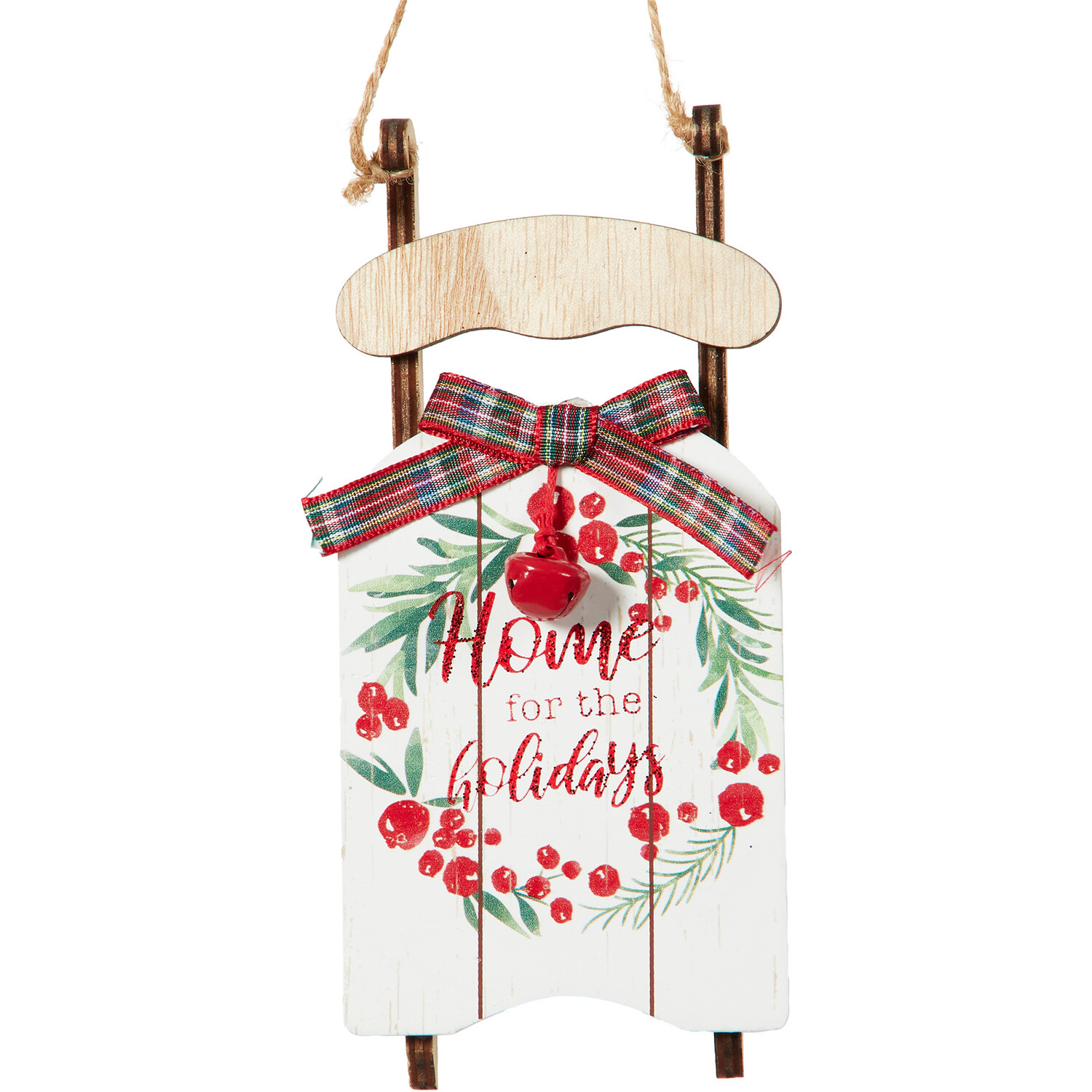 Christmas Sleigh Hanging Decoration Image 5