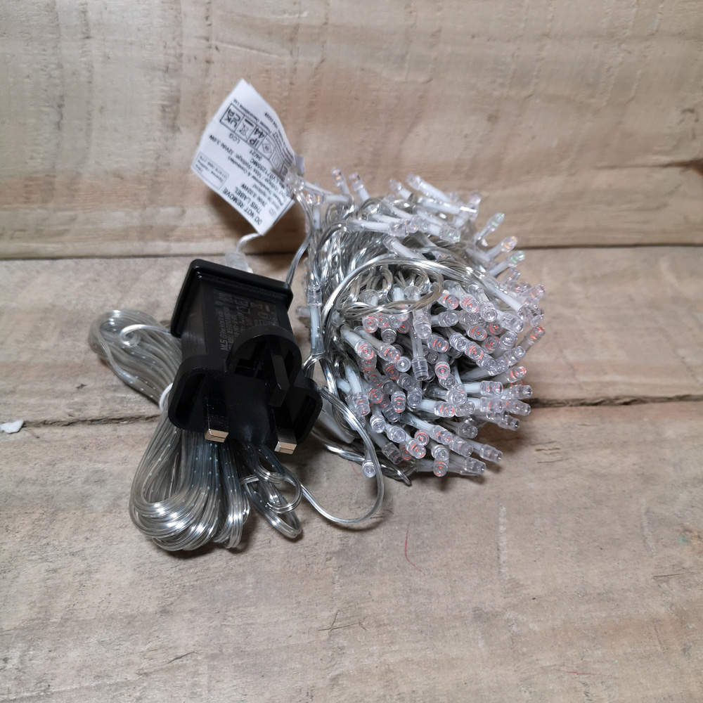 Premier 200 Multicolour LED Multi-Function Clear String Light 16m Image 5