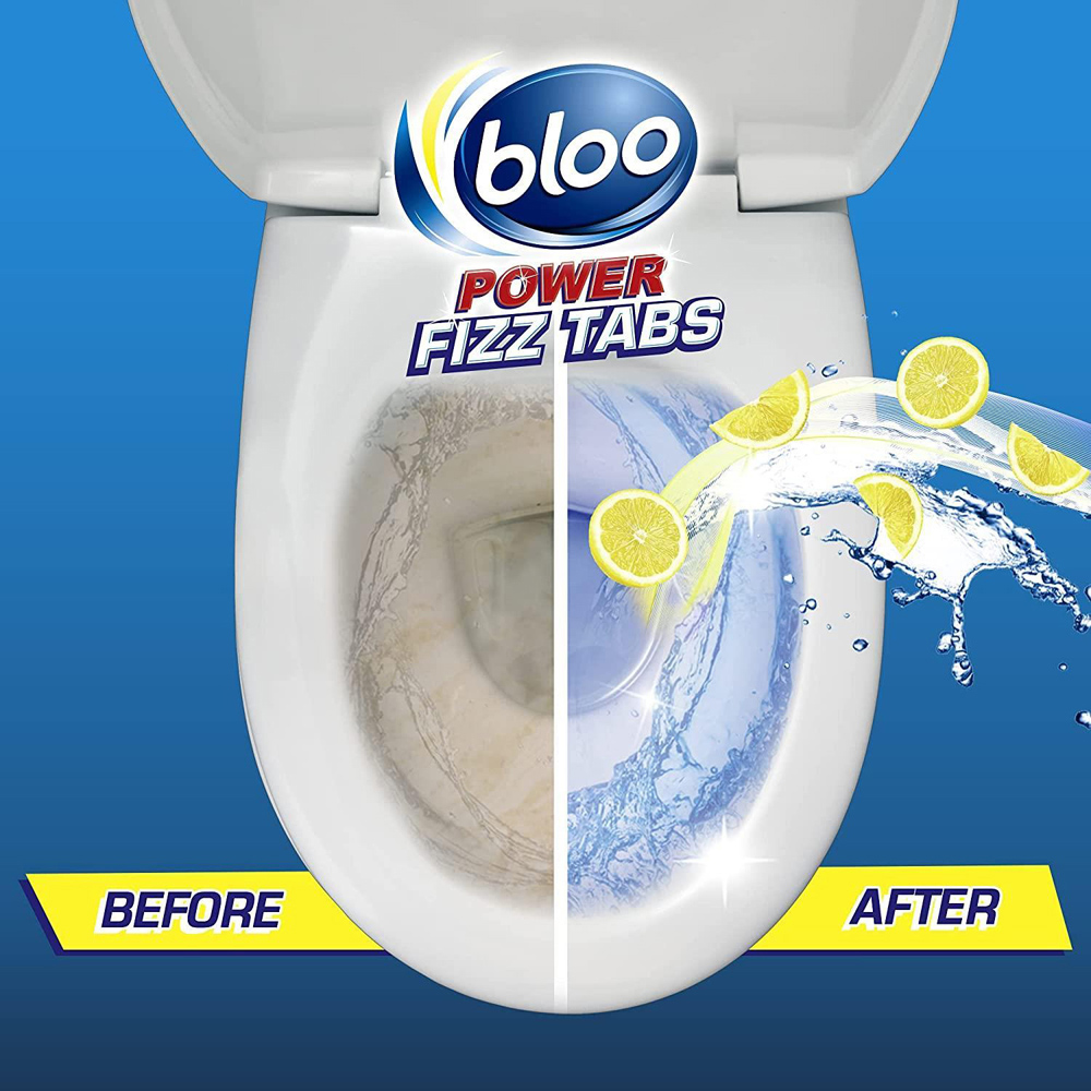 Bloo Power Toilet Fizz Tablet 25g 128 Pack Image 4