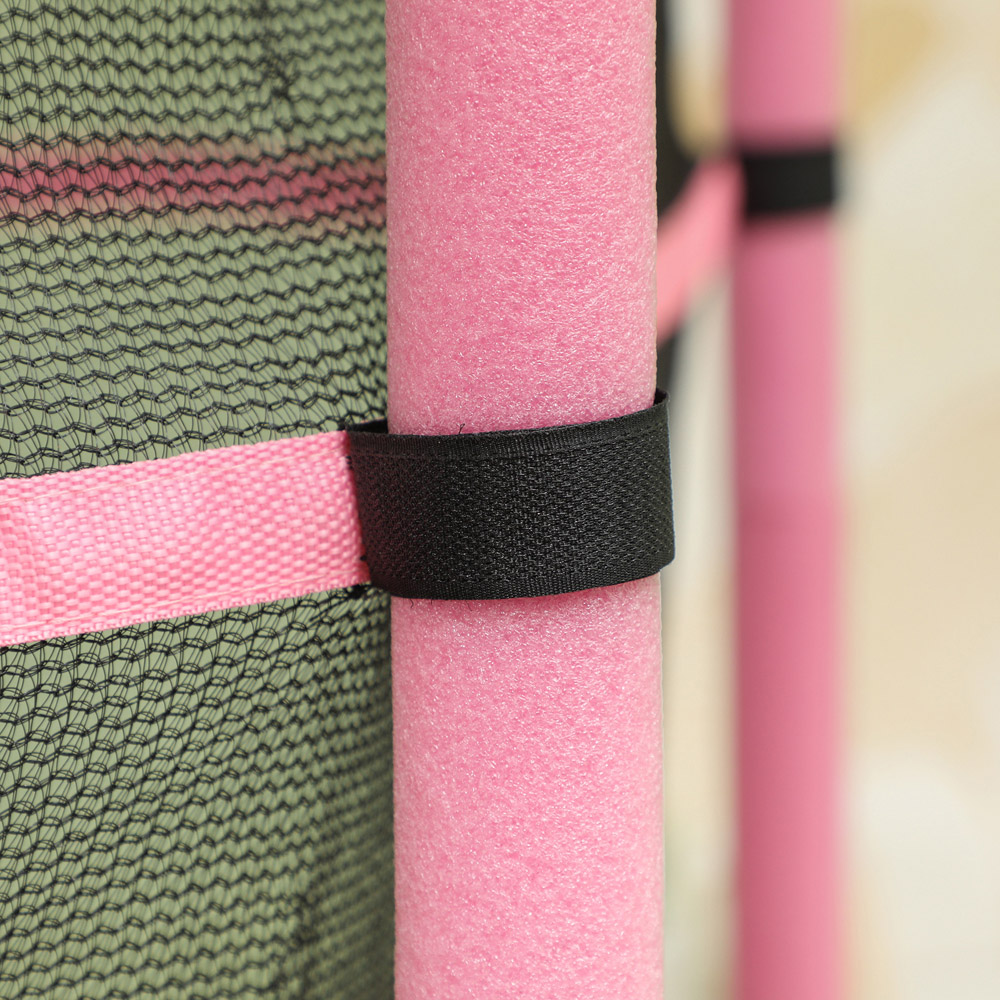 Tommy Toys Kids 4.6ft Pink Trampoline with Safety Enclosure Image 3