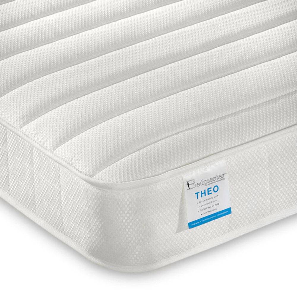 Bedmaster Lacy Pink Storage Mid Sleeper with Pocket Sprung Mattress Image 3