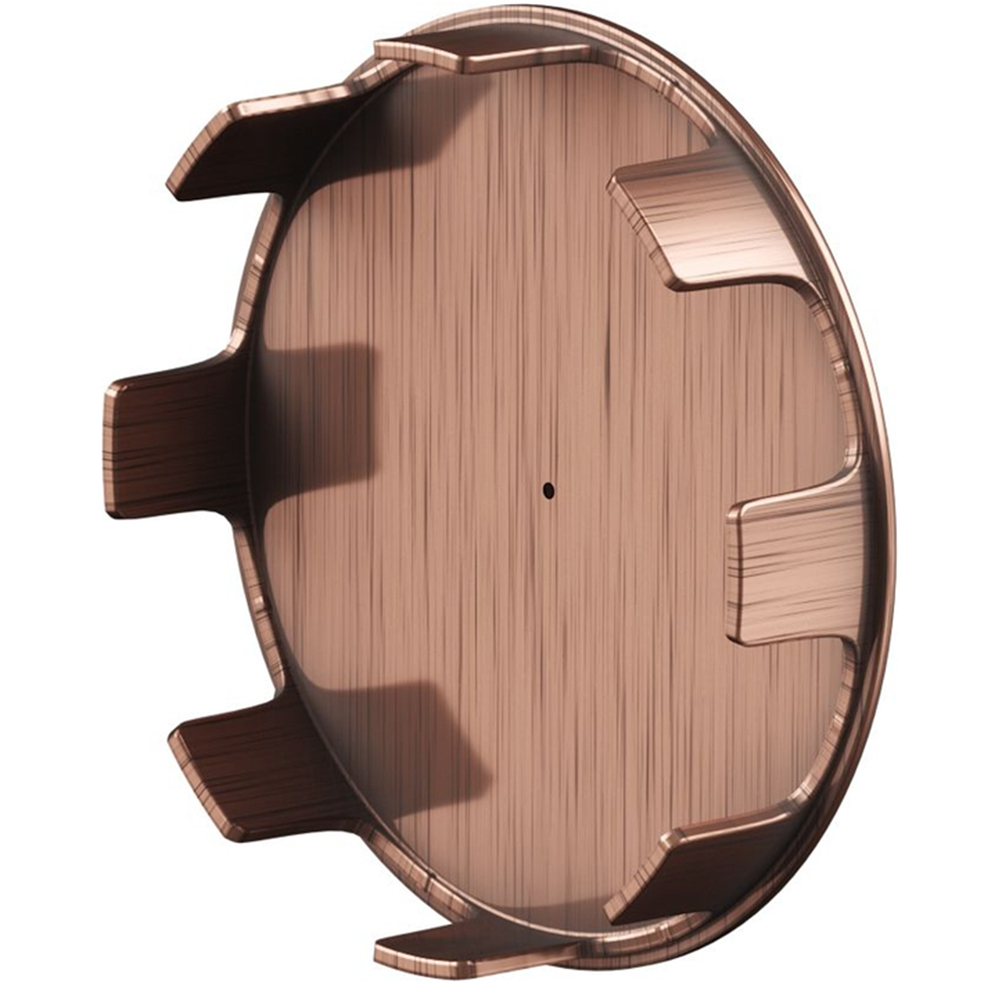 Rothley Antique Copper Stair Handrail Shallow Cap 2 Pack Image 3