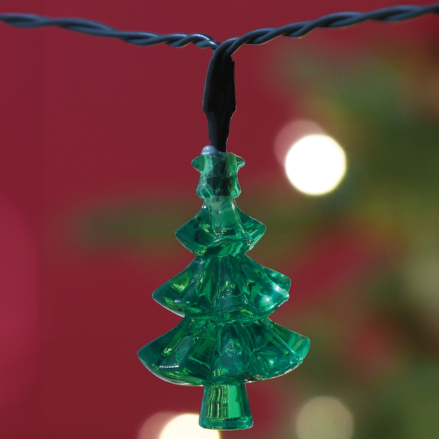 50 LED Christmas Tree String Light - Green Image 7