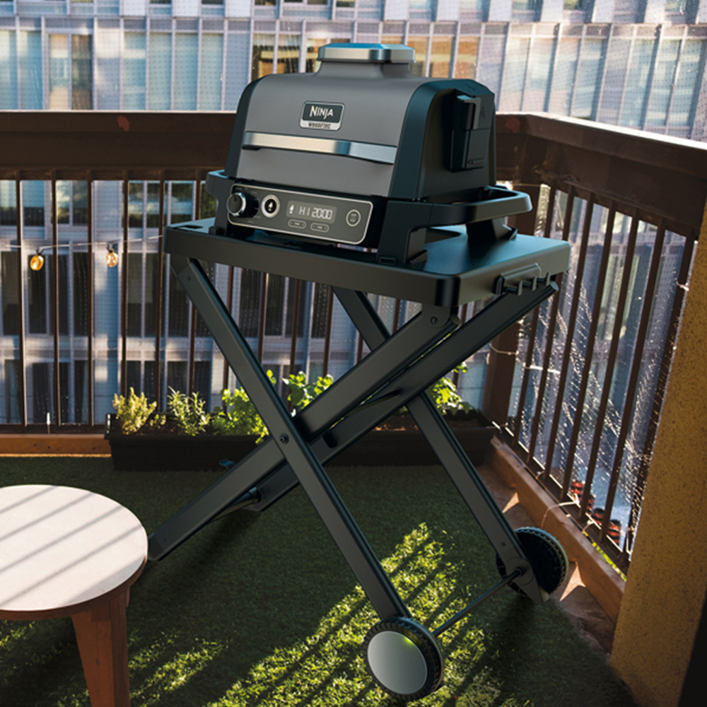 Ninja Woodfire XSKGRLLSTDEUK Foldable Electric BBQ Grill Stand Image 6