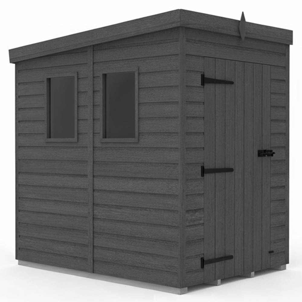 Foreverspaces 5 x 10ft Composite Board Pent Garden Shed Image 2