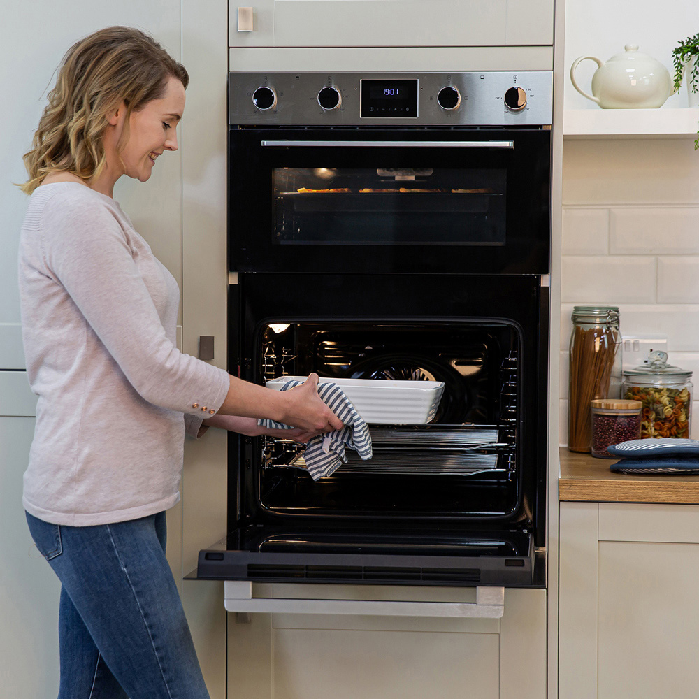 Russell Hobbs RH89DEO2002SS/02 Stainless Steel 110L Built-In 89cm High Double Oven Image 8
