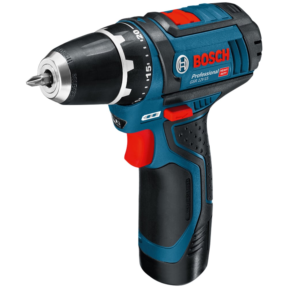 Bosch 12V 2 x 2.0Ah Li-ion Professional Drill Driver Image 1