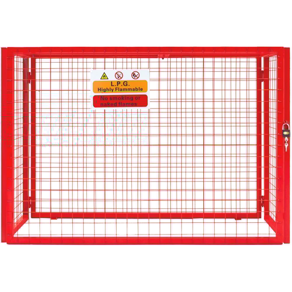 MonsterShop Red Gas Bottle Collapsible Mesh Cage 100 x 140cm Image 3