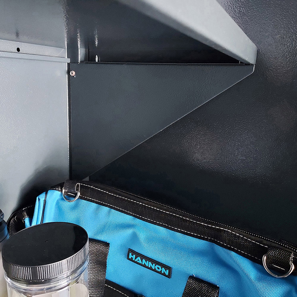 Asgard Centurion 5x 14ft Double Door Green High Security Apex Motorcycle Garage Image 9