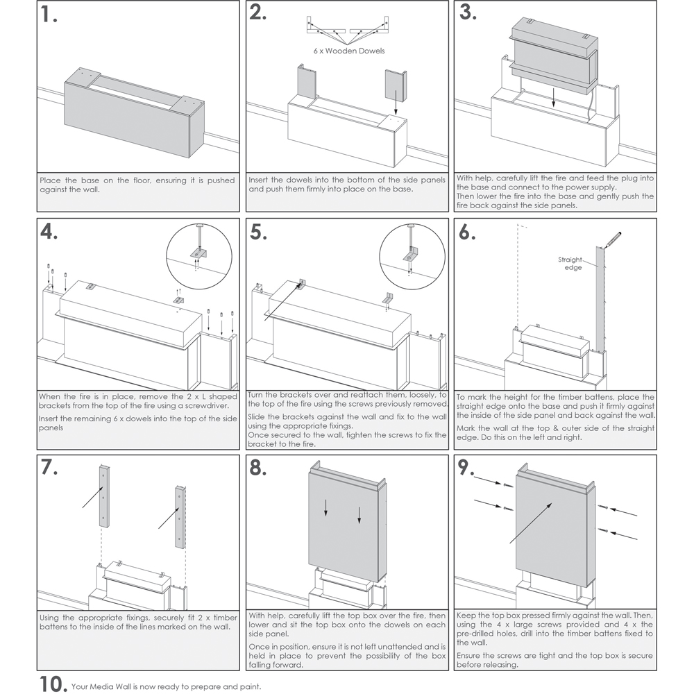 Adam Sahara Pre-Built Panoramic Media Wall 1 Image 8