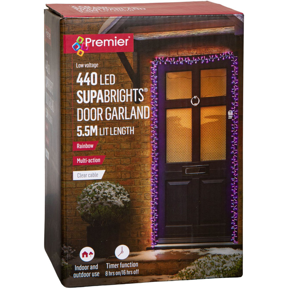Samuel Alexander SupaBrights 440 Rainbow LED Multi-Function Clear String Light 5.5m Image 2