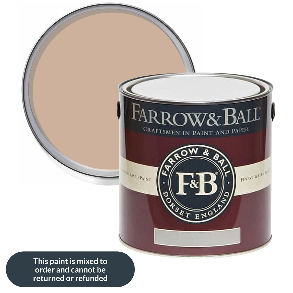 Farrow & Ball Templeton Pink Exterior Eggshell Paint 2.5L Image 1