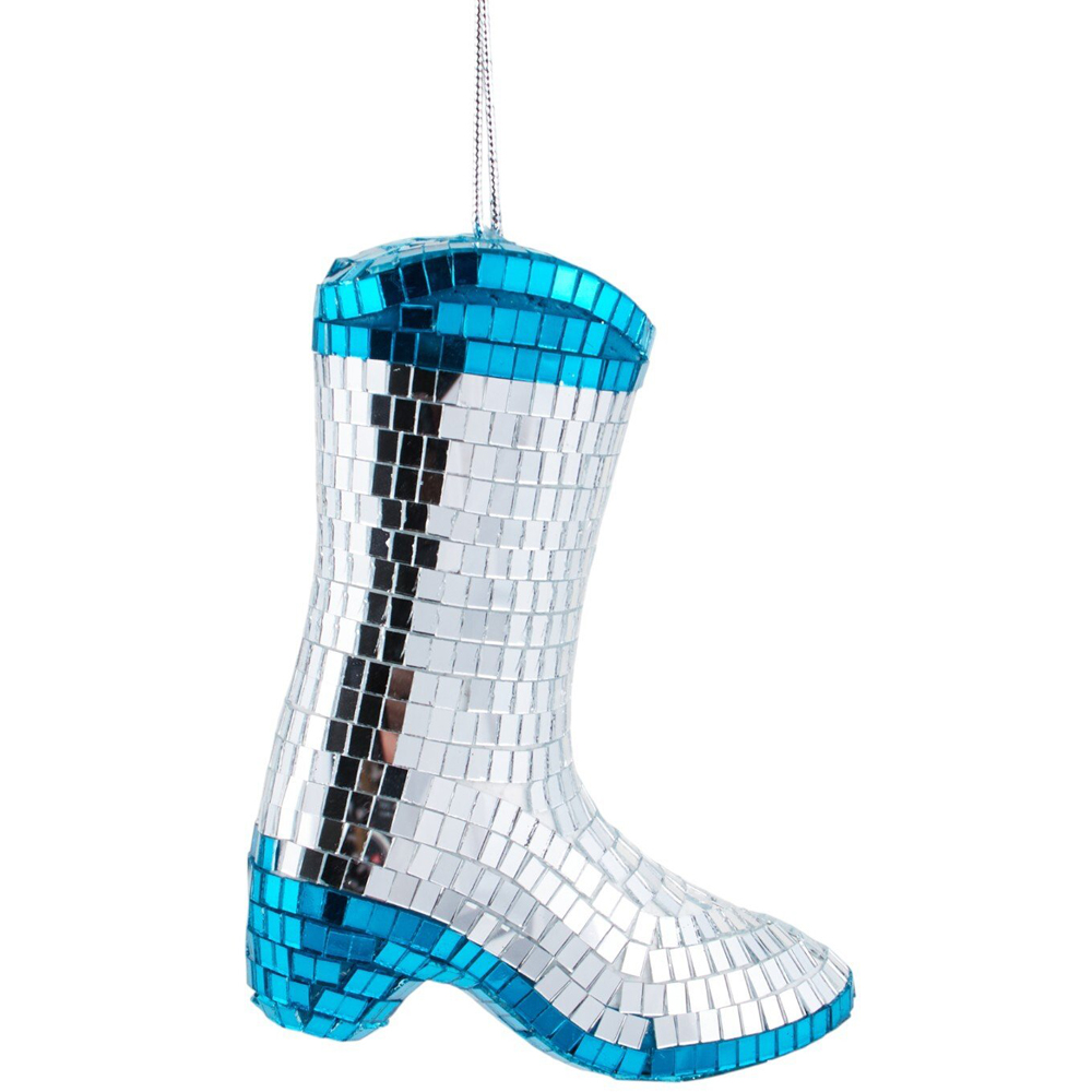 Disco Cowboy Boot Hanging Decoration Image 4