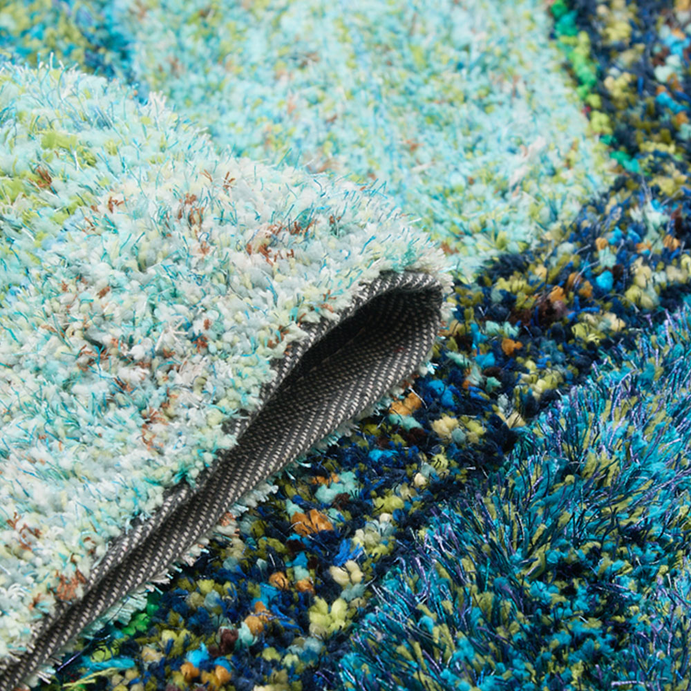 DS Living Trellis Teal Ultra Plush Rug 160 x 230cm Image 5