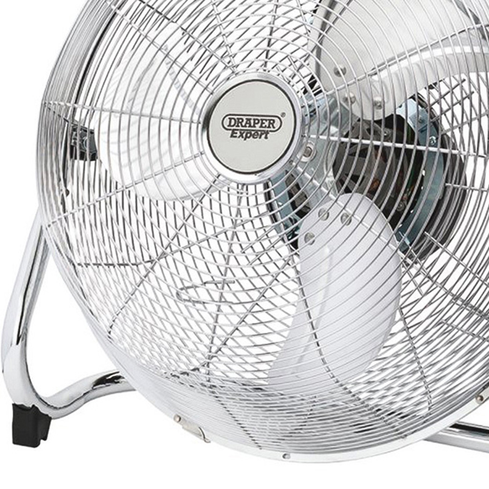 Draper Silver Internal Oscillation Floor Fan 16 inch Image 3