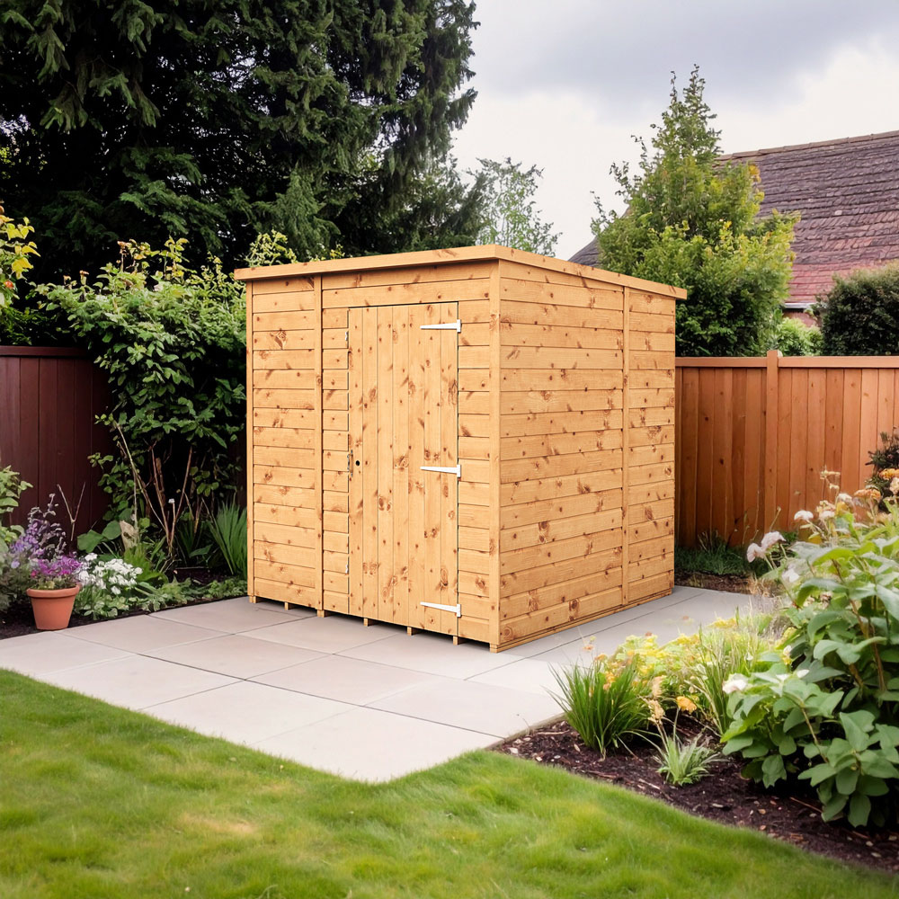 Empire Sheds 6 x 6ft Tongue and Groove Pent Garden Shed Image 2