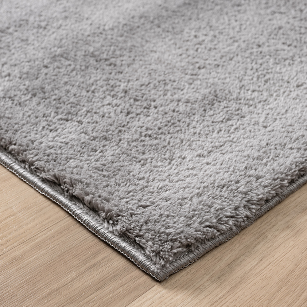 Desire Rugs Comfy Dark Grey Anti Slip Felt Backing Rug 80 x 120cm Image 5