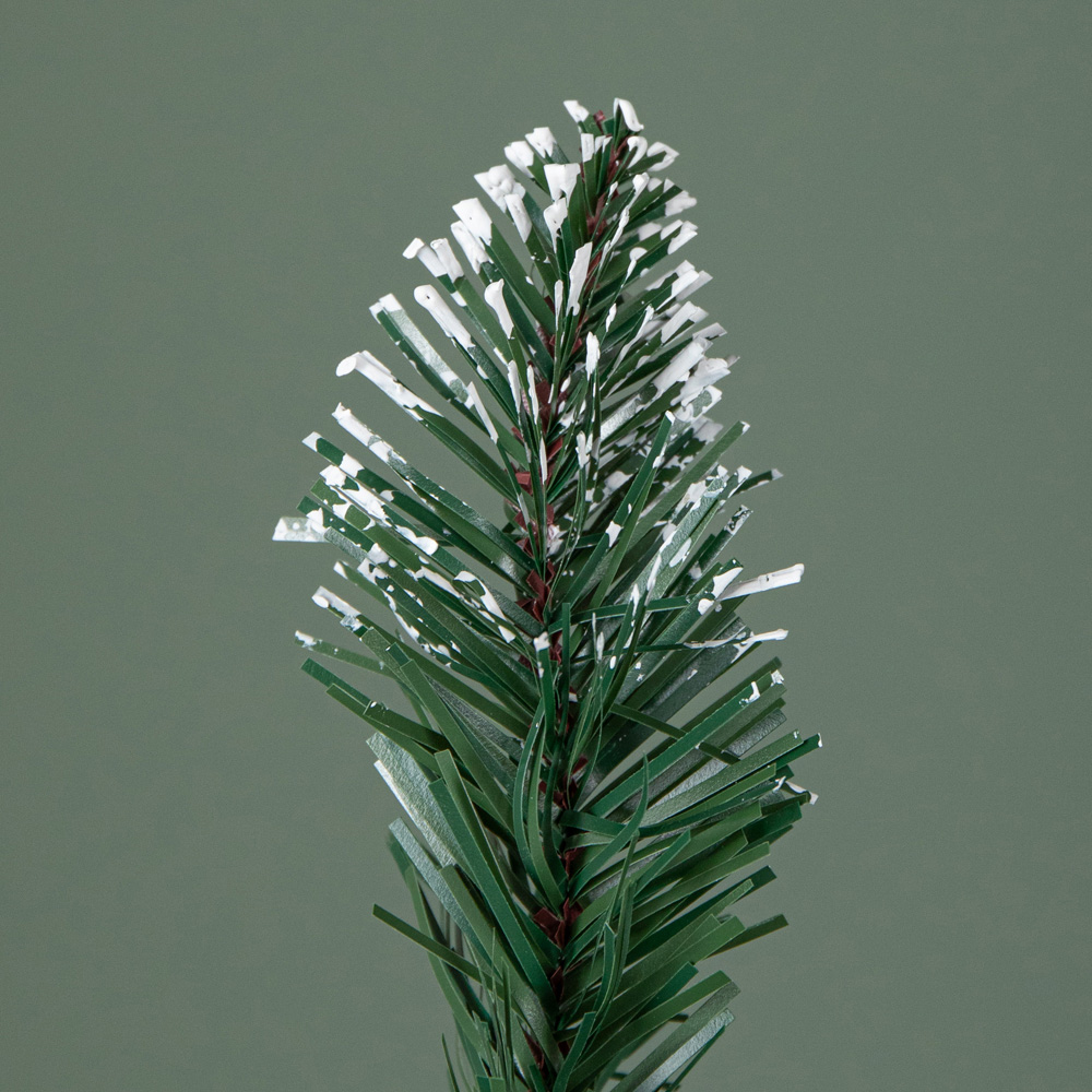 Samuel Alexander Rocky Mountain Pine Artificial Christmas Tree with 526 Snow Tipped Branches 5ft Image 3